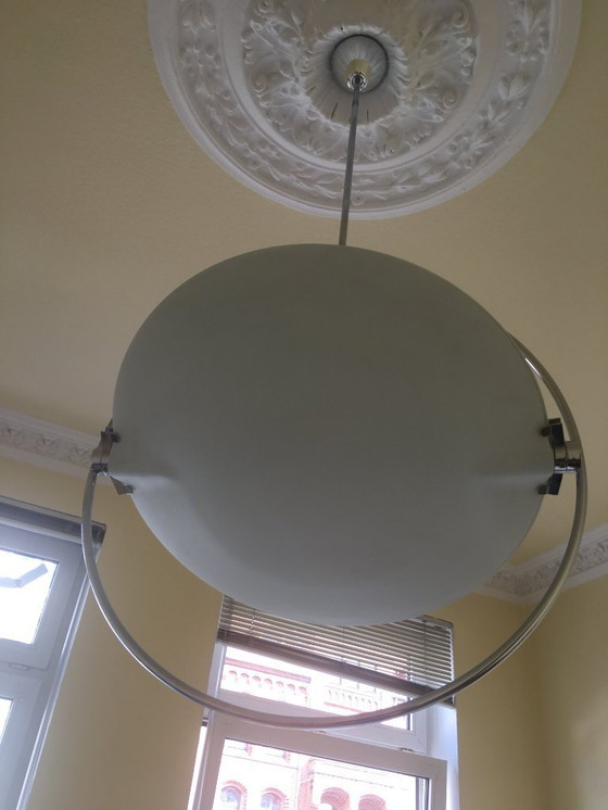 Image 1 of Nobona, Fontana Arte pendant light from the 80s, d 102 cm