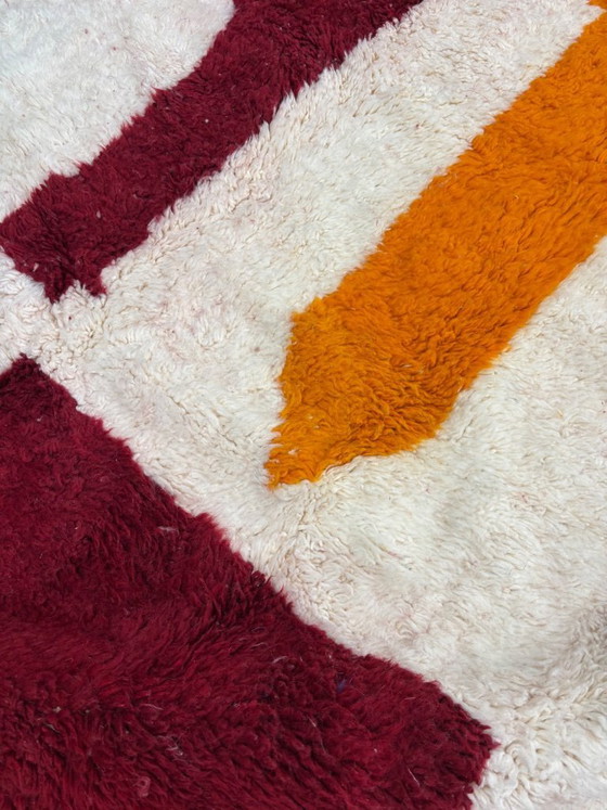 Image 1 of Moroccan Rug Handmade Wool Rug Azilal Rug Berber Rug Abstract Rug Boho Rug Colorful Rug Modern Designer Rug