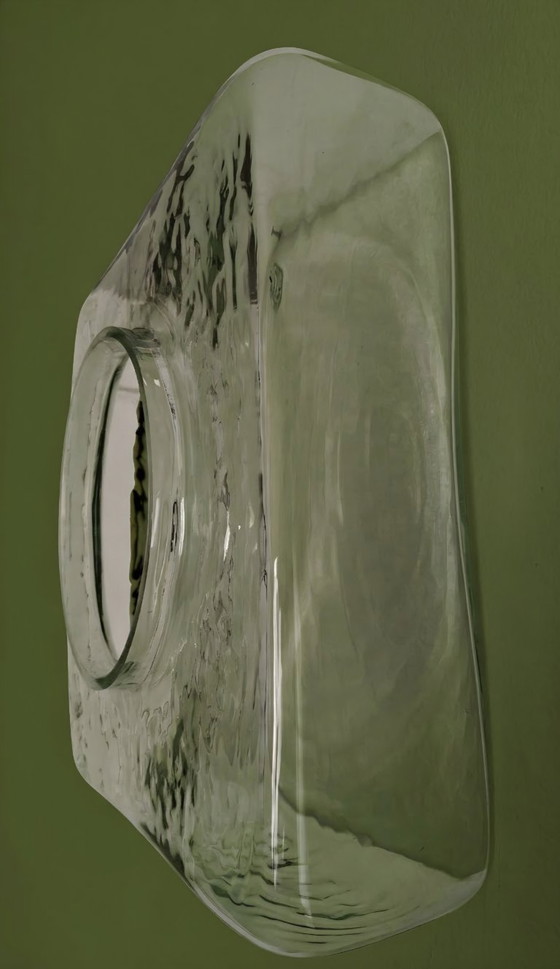 Vaso da parete unico in vetro ghiaccio, Vasi, Trasparente (foto 2 di 9)