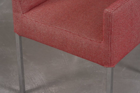 Image 1 of Sedie Ligne Roset in tessuto rosa, Francia, anni 2000, set da 2
