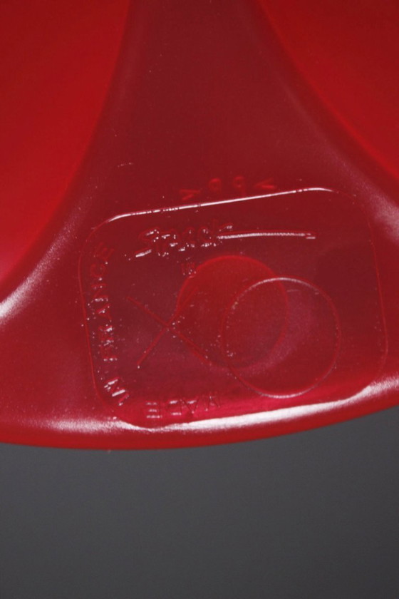 Image 1 of Philippe Starck - "Bubu 1st" stool, 1991 XO edition, translucent red