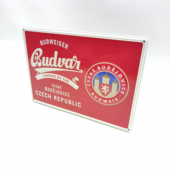 Image 1 of Budweiser Budvar advertising sign