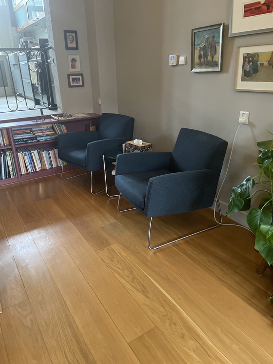 Image 1 of Twee design on stock fauteuils in