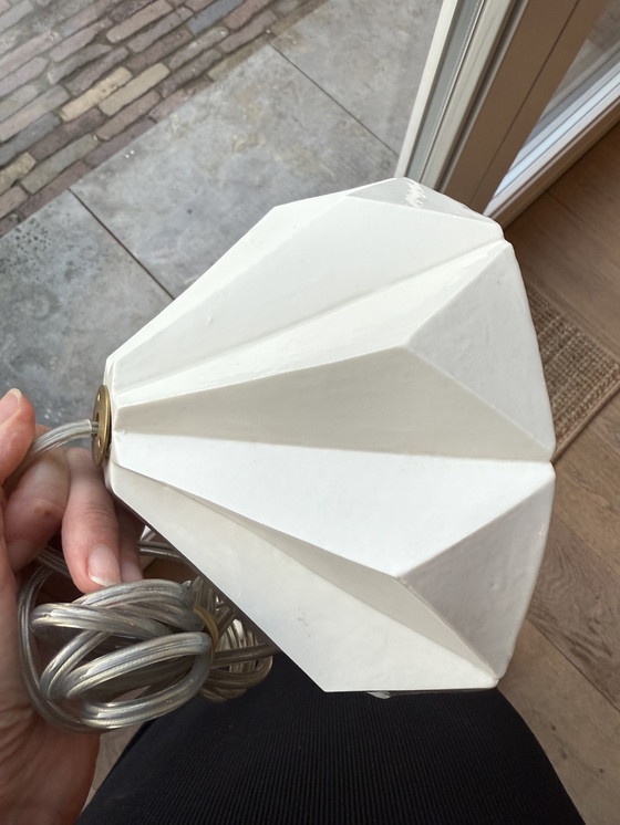 Image 1 of Origami hanglamp keramiek 