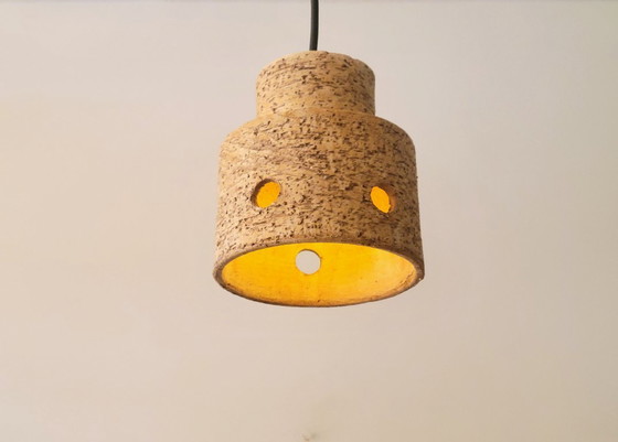 Ceramic Pendant Lamp, Netherlands 1970 (photo 3 of 8)