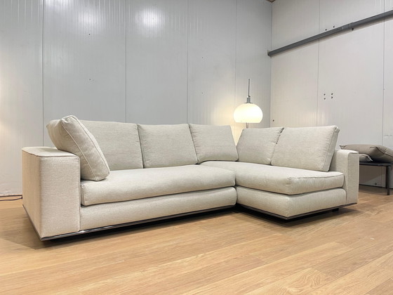 Image 1 of Minotti Hamilton Ecksofa, neu bezogen
