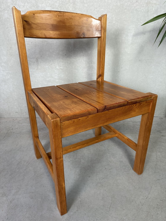 Image 1 of 6x vintage eetkamerstoelen