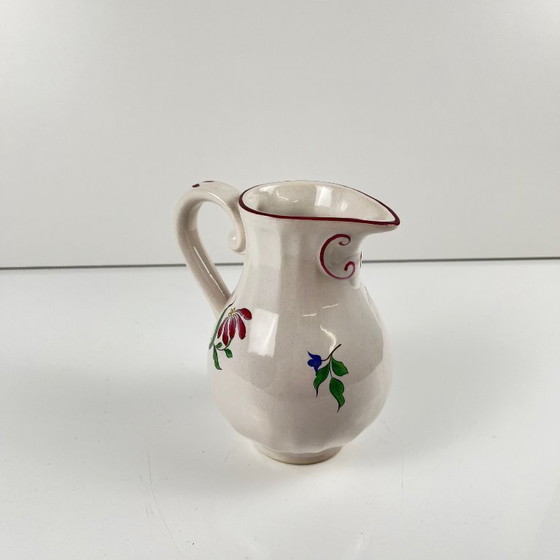 Image 1 of Creamer or gravy boat, Réverbère model, by KG Lunéville
