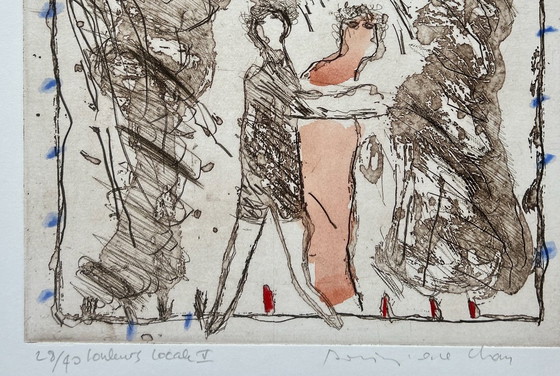 Image 1 of Radierung Dominique Chan - Lokale Farbe V