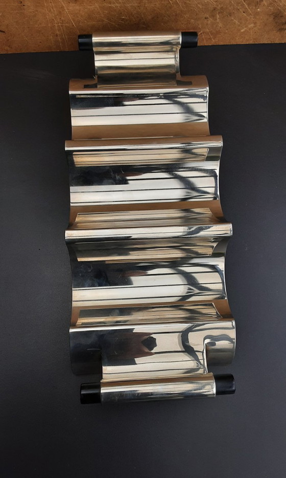 Image 1 of Portabottiglie d'epoca in cromo, molto buono, 1960