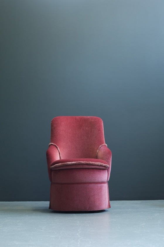 Image 1 of Set di due sedie da boudoir vintage