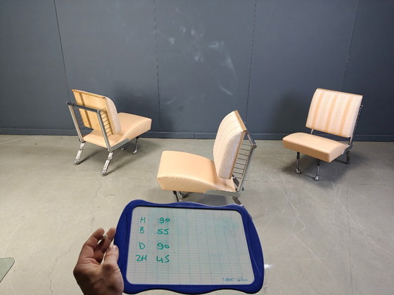 Image 1 of Sculptural lounge chair set with coffee table, 1996