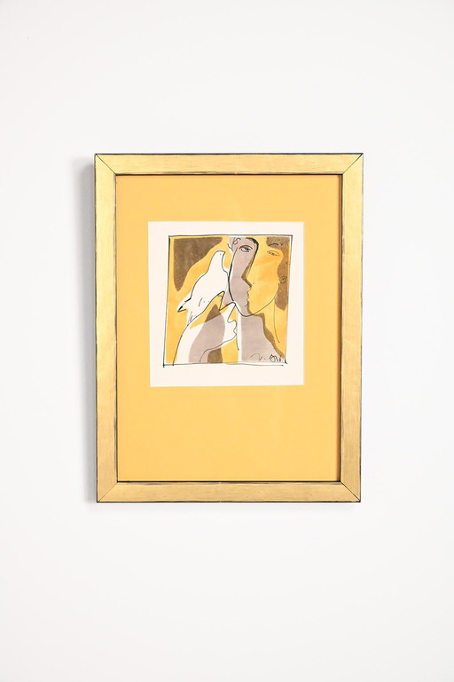 Lámina de arte abstracto