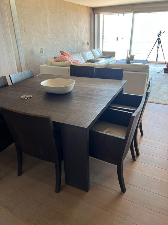 Image 1 of Esstisch + 8 Stühle Obumex