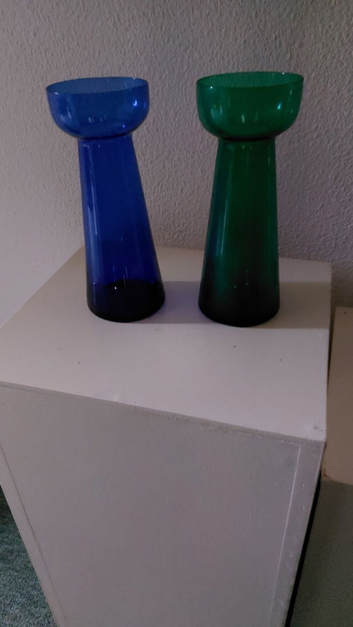 2x vasos de jacinto