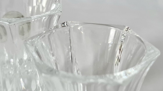 2 Vasi Vintage Cristal d'Arques 8×5 cm Etichetta Originale Ottime Condizioni – Glass, Crystal (photo 5 of 15)