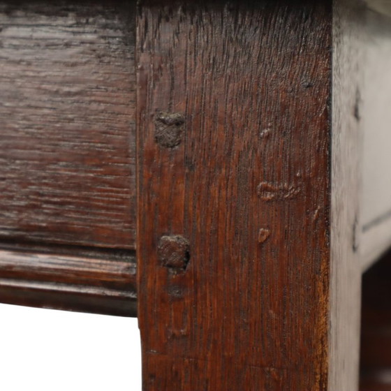 Tabouret ancien en chêne massif, style anglais, XIXe siècle – Wood, Vintage (photo 13 of 19)