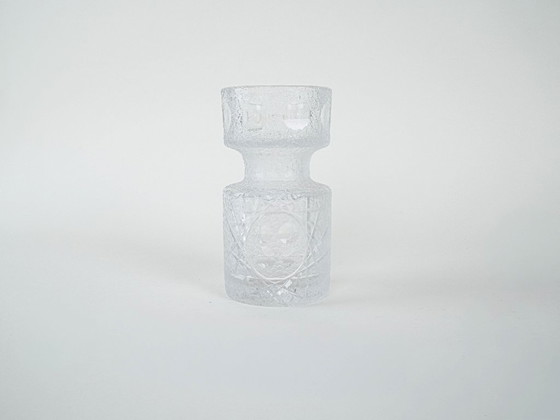 Image 1 of Vase en verre, design scandinave, années 1960, fabriqué au Danemark