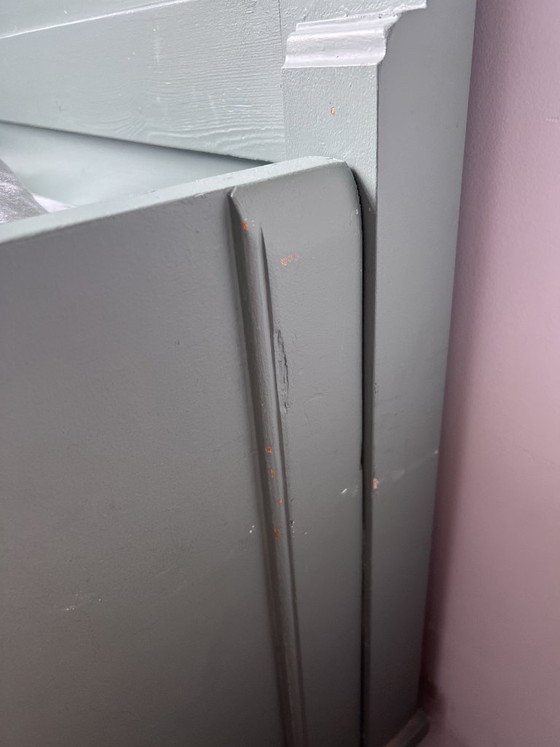 Image 1 of Antique Art Nouveau junior bed