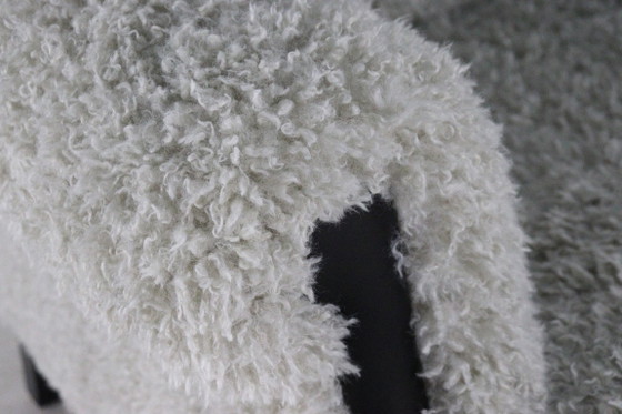 Image 1 of Fauteuil groot harig doodly volledig gerestaureerd