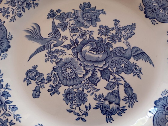 Piatti piani inglesi Ridgway 'Windsor' blu e bianco – Stoviglie, Porcelain (photo 8 of 22)