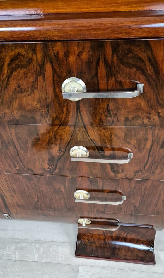 Image 1 of Cómoda Art Déco futurista emiliana