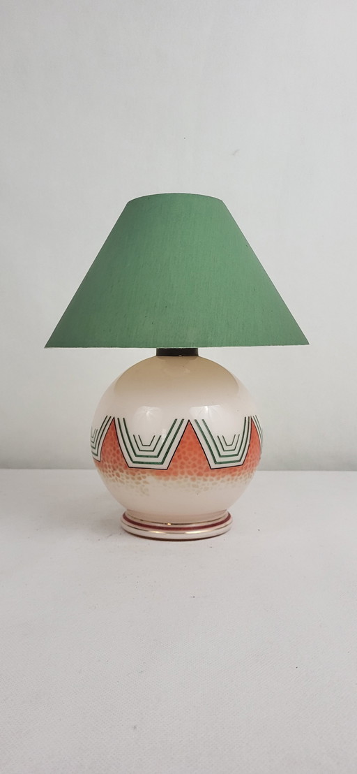 Art Deco Glass Lamp