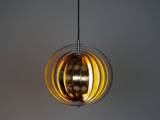 Image 1 of Lampada a sospensione vintage danese Moon degli anni '60