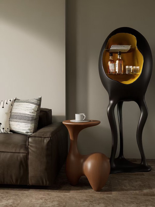 Sculptural Side Table "Animal" – Organic & Poetic Design

