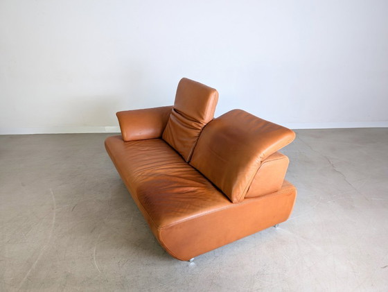 Image 1 of Original Koinor Avanti Sofa Couch aniline leather cognac design