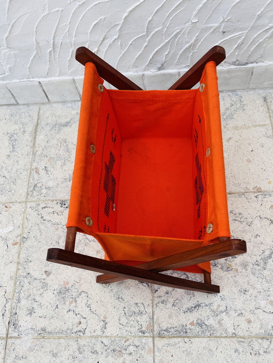 Image 1 of Porte-revue en tissus vintage 