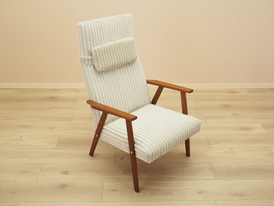 Poltrona in Teak, Rivestimento in Velluto, Anni '60 – Poltrone, Tessile, Legno (photo 8 of 13)