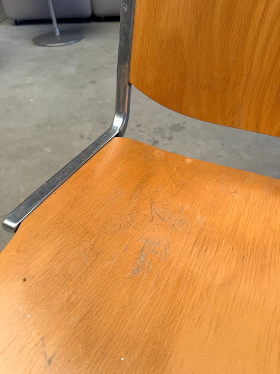 Castelli DSC106 chair, Giancarlo Piretti (stock: 8) – Dining chairs, Wood, Aluminium (photo 5 of 10)