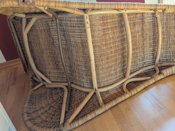 Chaise longue in rattan vintage - IKEA Karlskrona (photo 4 of 6)