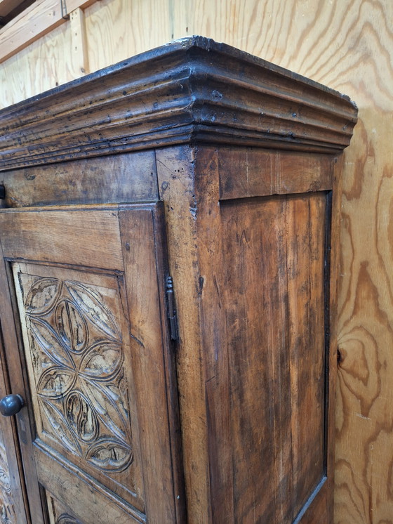 Image 1 of Antique oak cabinet