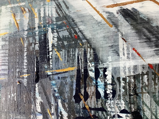 Bianca Prettau "Coucher de soleil" (XL)