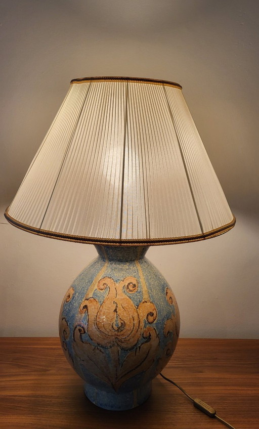 Hubert Olivier Ceramic Lamp, France Design