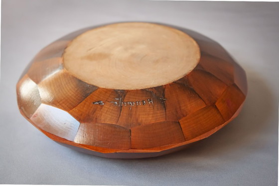 Image 1 of Handcrafted wooden box, carved and decorated, made in France. Jewelry box. Multipurpose box.