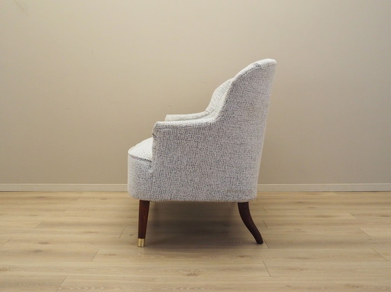 Image 1 of Divano bianco melange, design italiano, anni '60, produzione: Italia