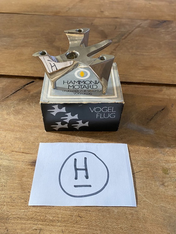 Image 1 of 1 modularer Kerzenständer VOGELFLUG HAMMONIA MOTARD Stil NAGEL BMF Jahrgang 1970 H