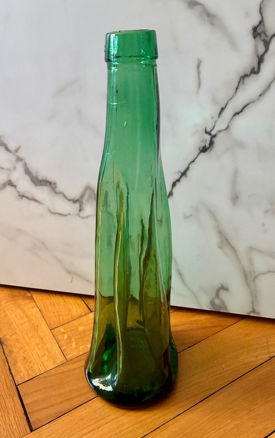 Vintage Viresa fles van gebroken glas, 47,5 cm – Viresa Espagne, Decoratieve objecten (photo 4 of 7)