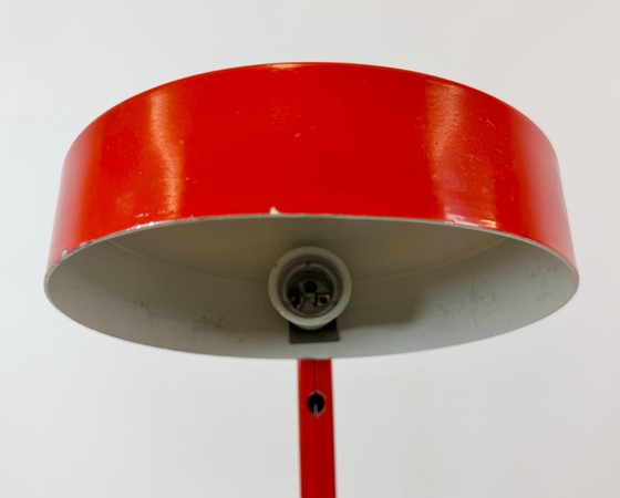 Vintage Red Adjustable Table Lamp, 1970s – Iron, Metal (photo 14 of 20)