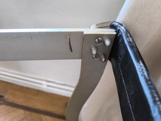 Image 1 of ILMARI LAPPALAINEN. Loungesessel + Hocker, Modell „Pulkka“, 19