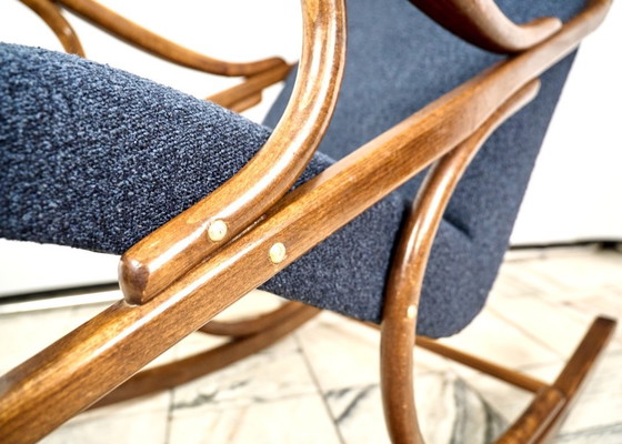 Image 1 of Mecedora de madera curvada de Ton, década de 1960, Checoslovaquia