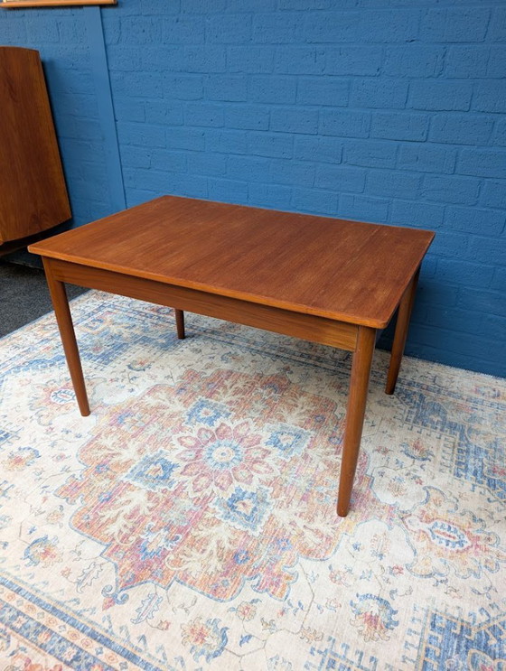 Image 1 of Table de salle à manger extensible vintage, années 1960