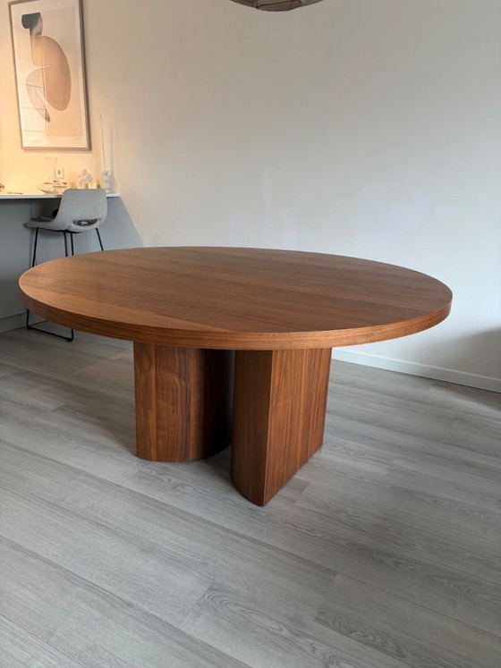 Kave Home Nealy Round Dining table – Wood (photo 4 of 5)