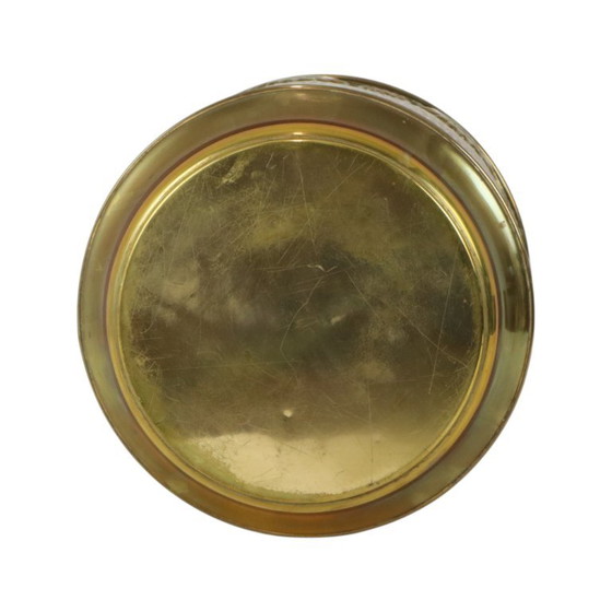 Grote Messing Plantenbak Jardinière Brandhout Repoussé – Brass (photo 12 of 15)