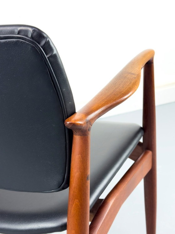 Teak Armchair by Erik Buch for Ørum Møbelfabrik, 1960s – Örum, Esszimmerstühle, Wood (photo 16 of 24)