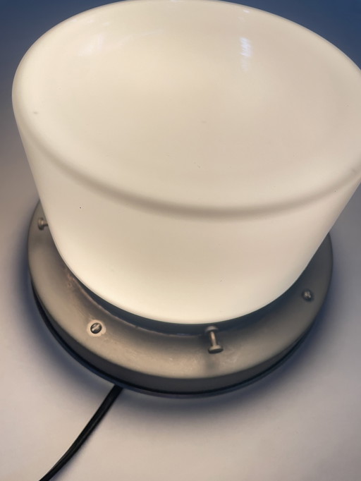 2x Giso (Gispen) plafonnière ‘Cilinder’. Dutch design 