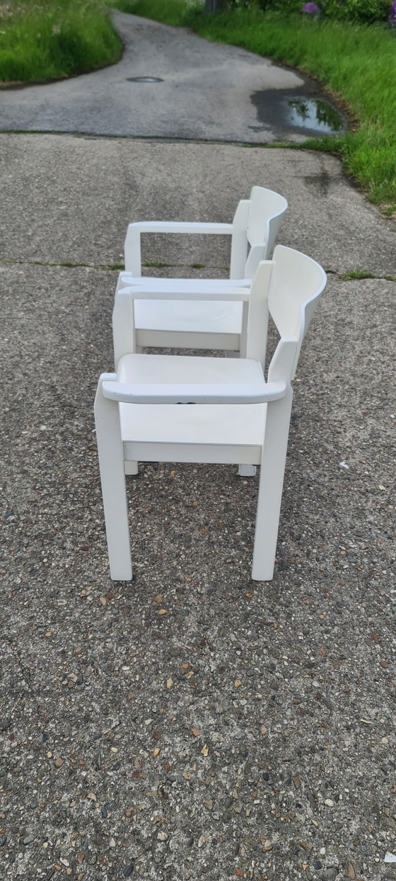 Image 1 of 2 chaises Casala en bois, marquées '50 - '60
